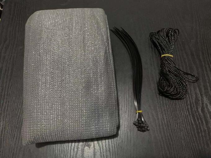 Hdpe μπαλκονιών δίκτυο 0.9x5m σκιάς UV λήξη πανιών 6