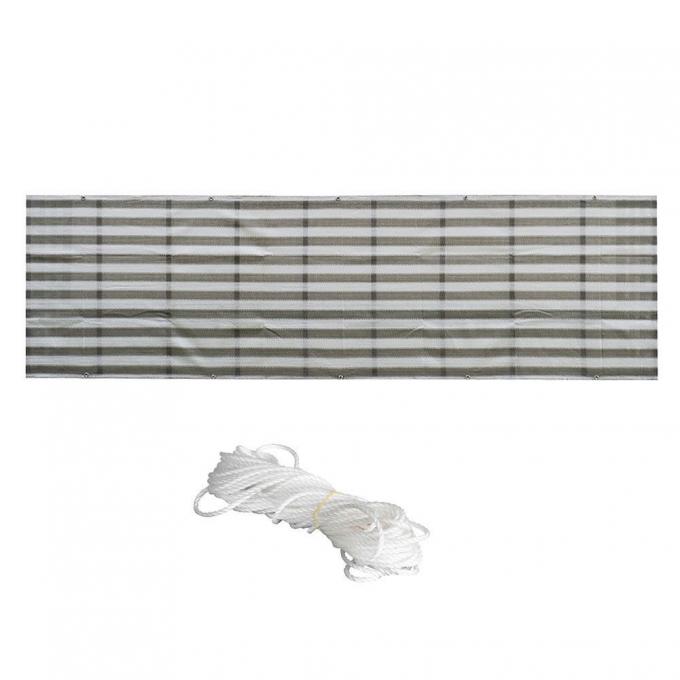 Hdpe μπαλκονιών δίκτυο 0.9x5m σκιάς UV λήξη πανιών 5