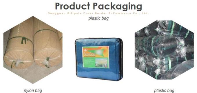 90% ενισχυμένο ύφασμα σκιάς θερμοκηπίων στρόφιων για τη λίμνη Patio 4